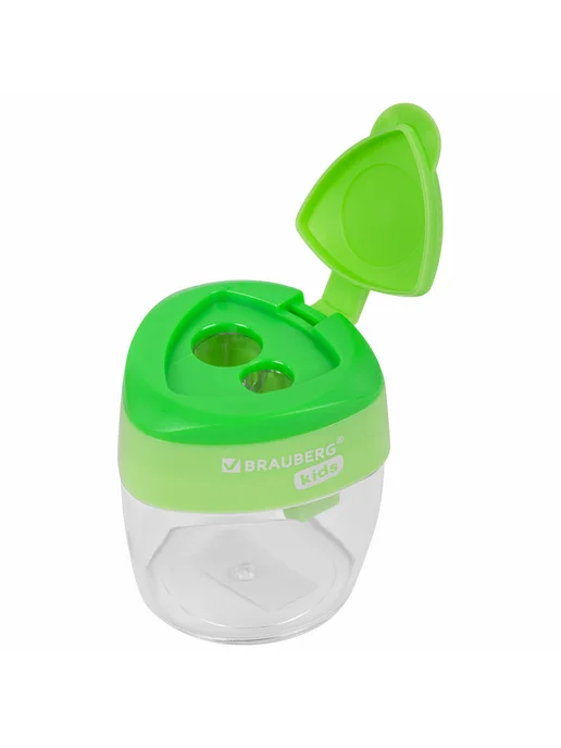 BRAUBERG KIDS Точилки "MAXI", 2 отверстия, с большим контейнером, вариант, фото 5