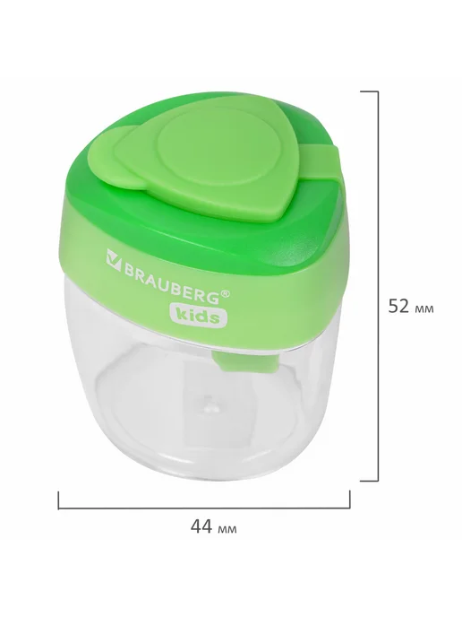 BRAUBERG KIDS Точилки "MAXI", 2 отверстия, с большим контейнером, вариант, фото 8