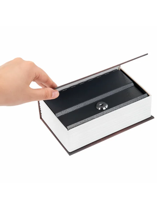 Brauberg Сейф-книга "Война и мир", 55х115х180 мм, ключевой замок, 55x115x180 мм, фото 4