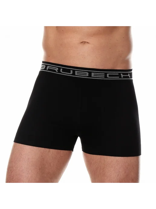 Brubeck Термотрусы боксеры COMFORT COTTON, черные, черный