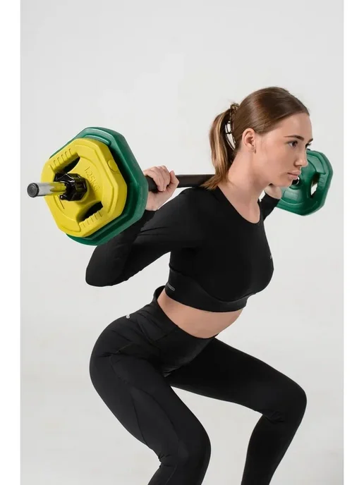 Getfit Штанга спортивная разборная 20 кг, 20 кг, фото 5