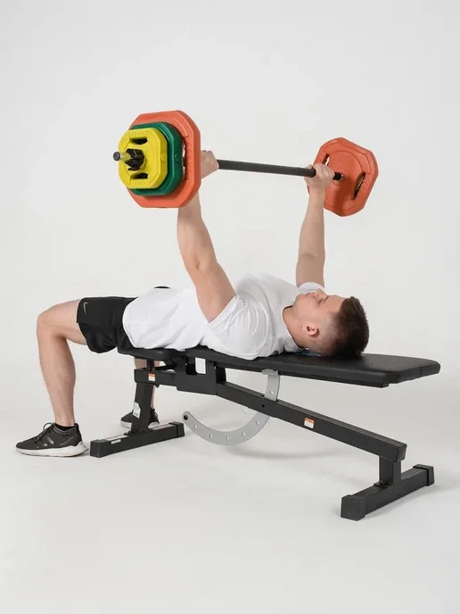 Getfit Штанга спортивная разборная 20 кг, 20 кг, фото 6