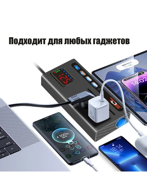 TDS Автомобильный инвертор 12 220, вариант, фото 3