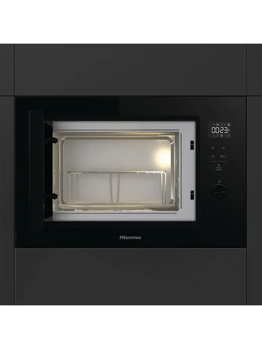 HISENSE Микроволновая печь встраиваемая BIM325G42BG, 25 л, гриль, 25 л, фото 8