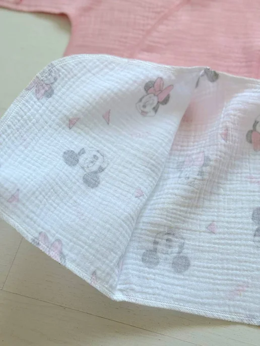 for sleep ru Набор муслиновых распашонок, белый, фото 5
