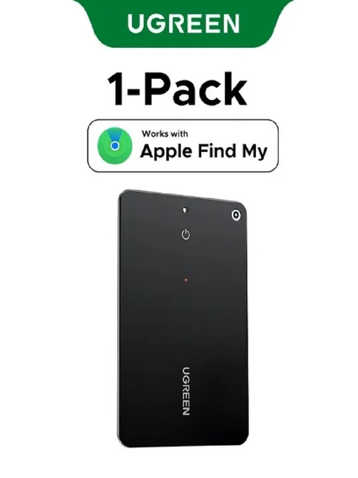UGREEN Bluetooth трекер для поиска вещей CM817 (45298) для Apple, черный, фото 6