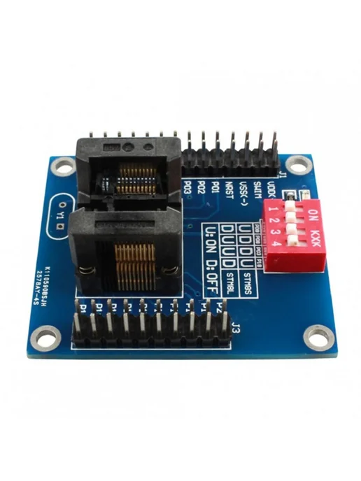 MyPads Программатор STM8S 8L TSSOP20 автономный тест-гнездо, 8 л, фото 6