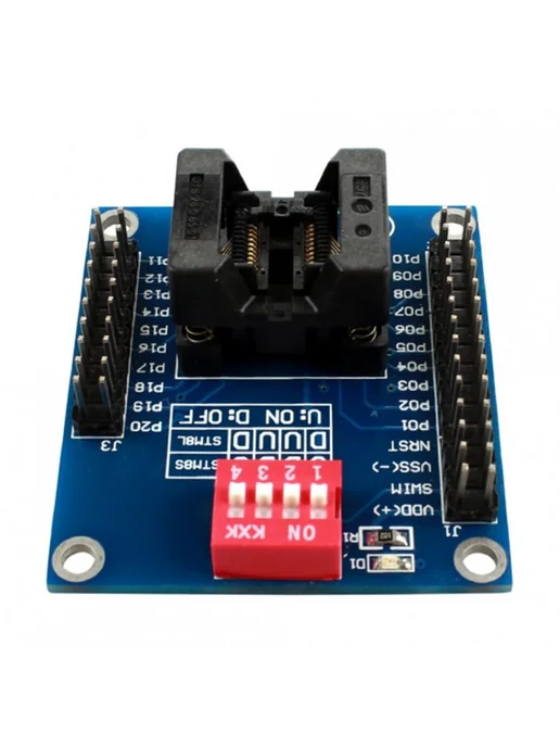 MyPads Программатор STM8S 8L TSSOP20 автономный тест-гнездо, 8 л, фото 7