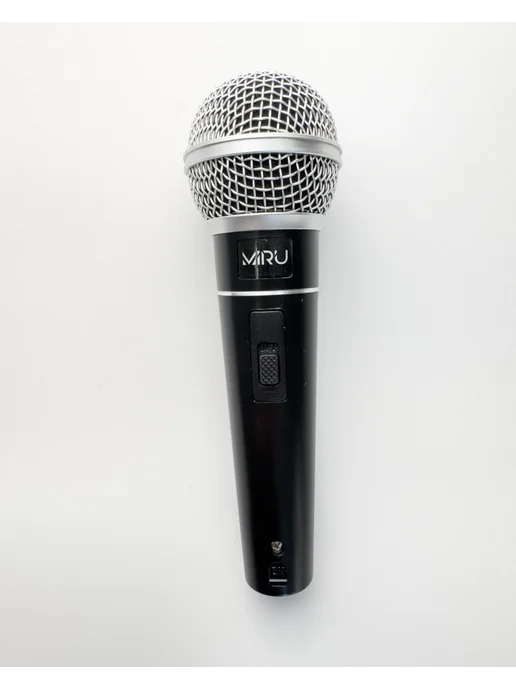 MIRU Проводной динамический микрофон MIC002, серый, фото 3