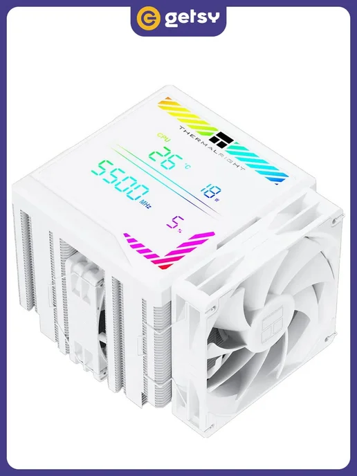 Thermalright Кулер для процессора Peerless AssAssin 140 White, белый