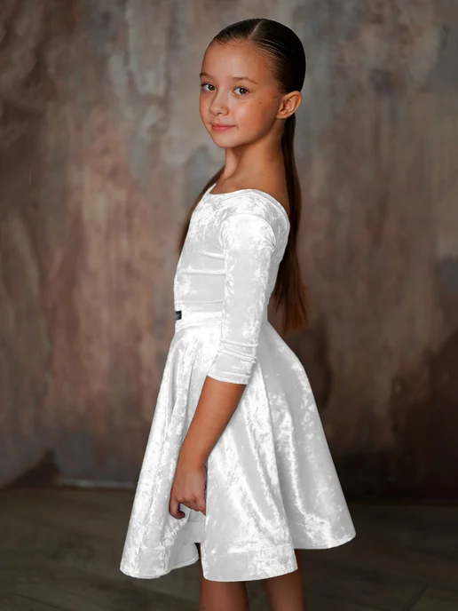 SARDANA DRESS Рейтинговое платье, бейсик тренировочное, белый, фото 2