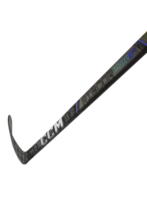 CCM Клюшка хоккейная Ribcor Trigger 9 Pro Int. Лев. хват P29 F55, черный, фото 3