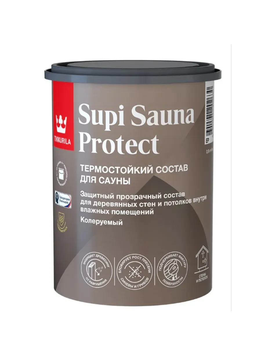 Состав для сауны SUPI SAUNA PROTECT EP п мат 0,9л