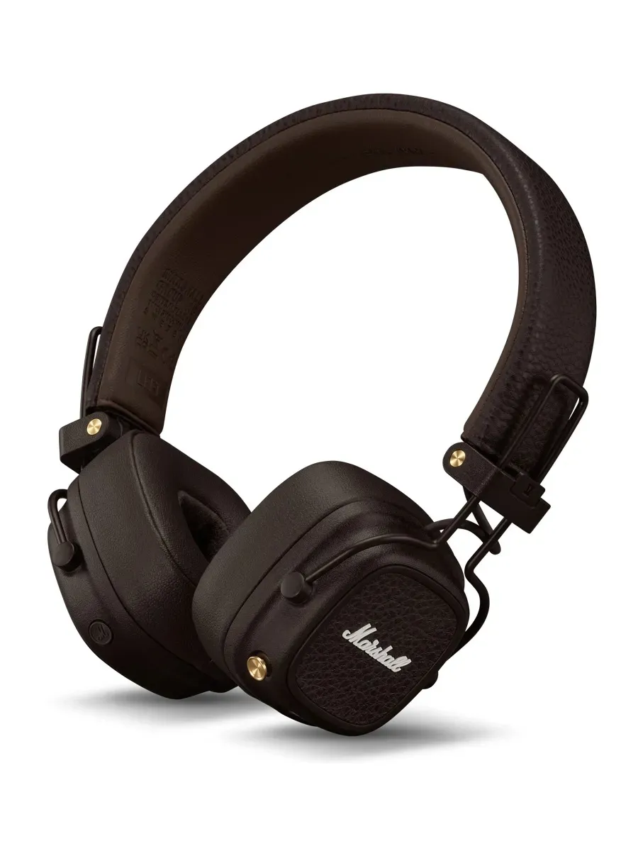 MARSHALL Гарнитура накладные Major V коричневый bluetooth