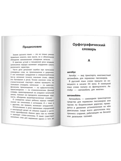 Феникс Школьный словарь "5 в одном". 1-4 классы, вариант, фото 2