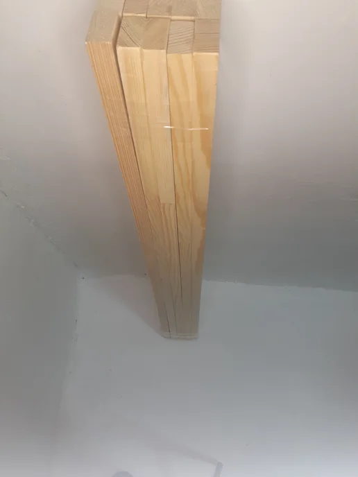 рейка 15х40х1000 усилитель для подрамника 10 штук, 15x40x1500, фото 3