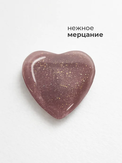 Lovely Nails Гель лак для ногтей блестящий с блестками, коричневый, фото 2