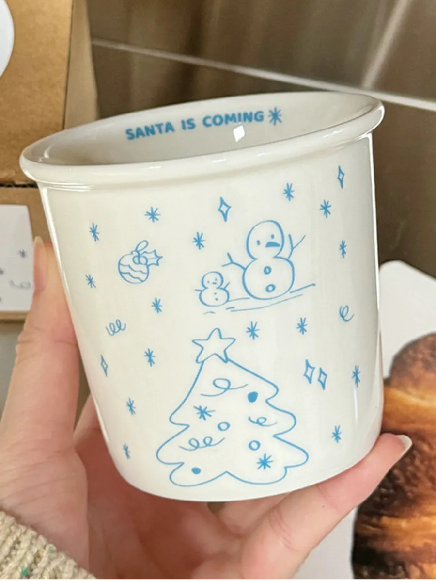 Новогодняя кружка pinterest