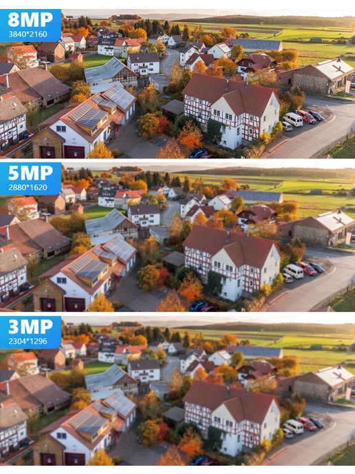 movols guard your home Комплект видеонаблюдения IP на 2 камер POE 8Мп, вариант, фото 3