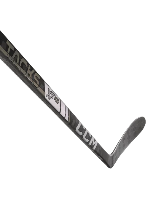 CCM Клюшка хоккейная детская Tacks XF Pro. Левый хват P28 F30, черный, фото 2