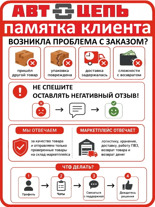 Автоцепь Цепи противоскольжения K20x10-10"сота" 5 мм (компл-2шт, 9кг), 20x1010, 2 шт, фото 7