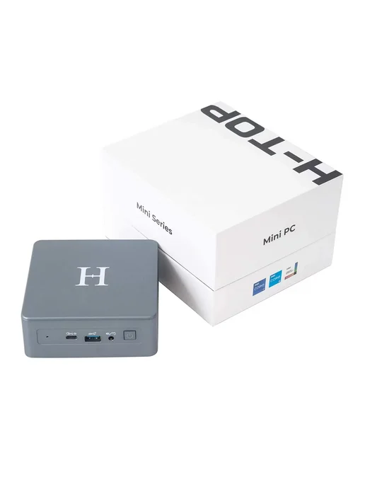 Horizont Мини ПК H-top MAK1 Intel Core-i3 1115G4 3.0 ГГц, RAM 8 ГБ, S…, 8 ГБ