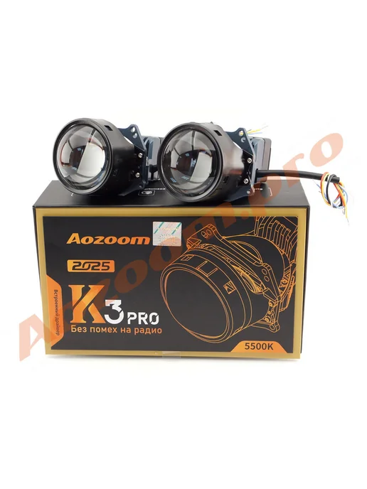 AoZoom BiLed K3 PRO Dragon Knight 3.0" 5500K 2026, вариант, фото 4