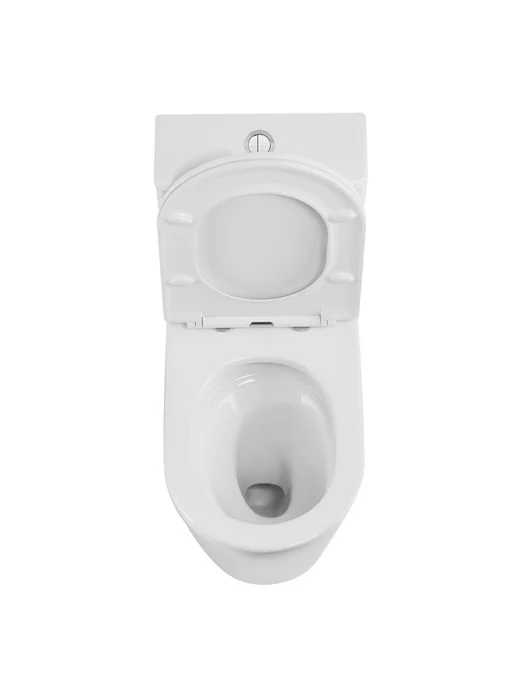 Azario Унитаз напольный безободковый с бачком Nimbus AZ-6080-AP, белый, фото 7