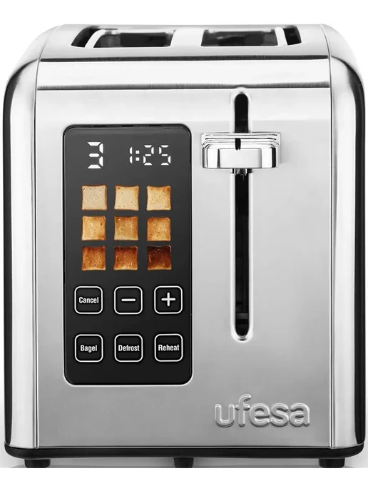 Тостер Ufesa Perfect Toaster, серый