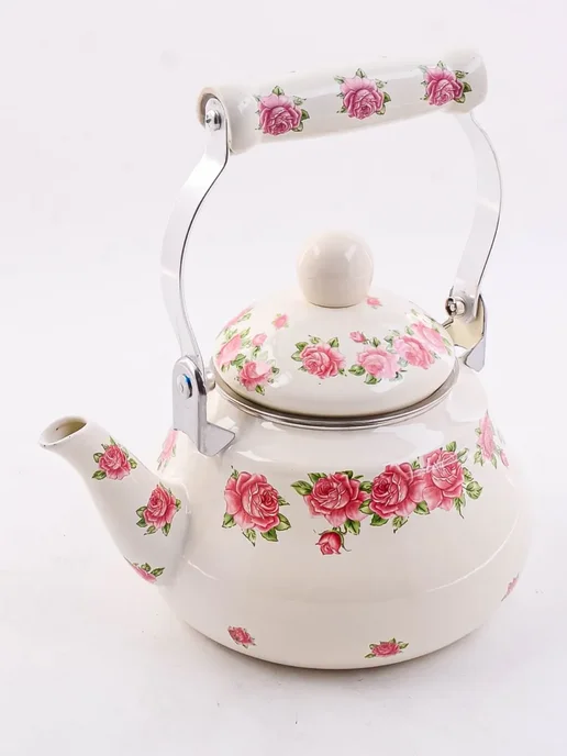 Чайник заварочный эмалированный 1,5л - фото 7