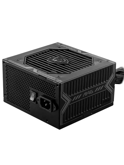 MSI MSI MAG A650BN Black ATX 650W Non-Modular 80+ Bronze Certified