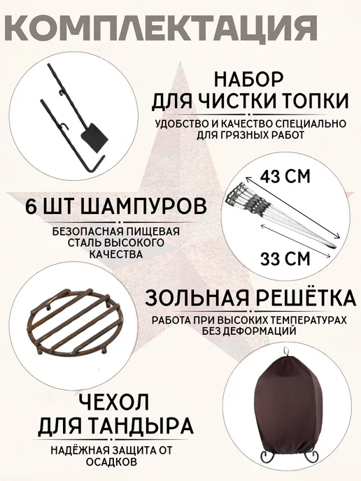 Гончар Кубани Тандыр дачный Сила Стихии, вариант, фото 3