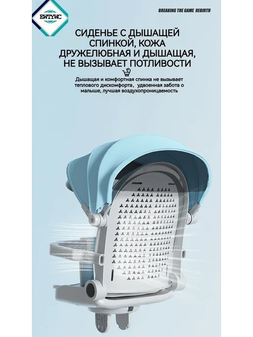 Коляска прогулочная, вариант, фото 4