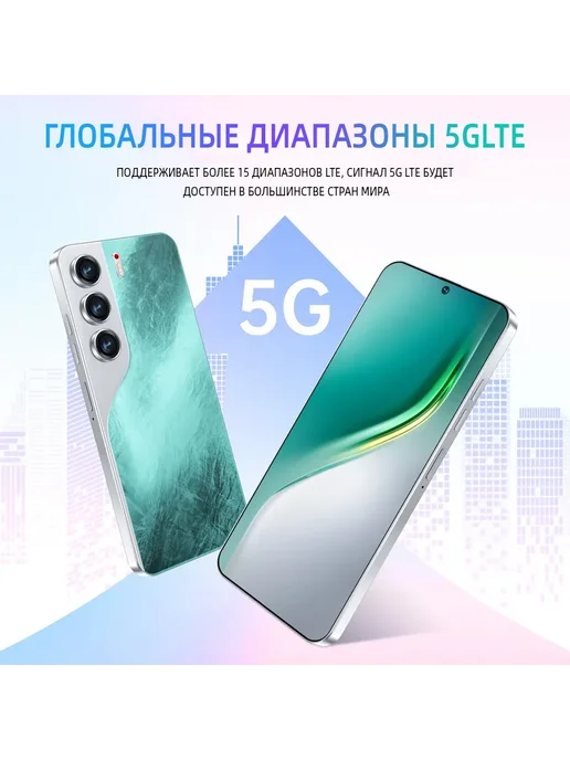 Смартфон YFQTXLW Comon 40pro 512 ГБ, зеленый, фото 4