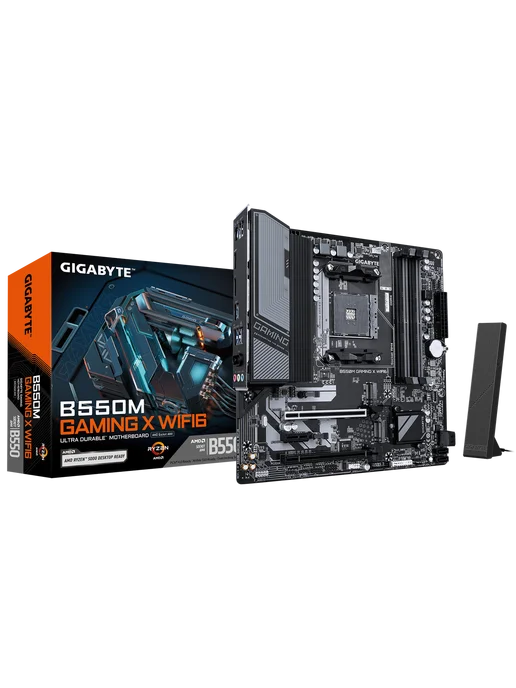Материнская плата B550M GAMING X WIFI6 AM4 AMD B550 mATX RTL