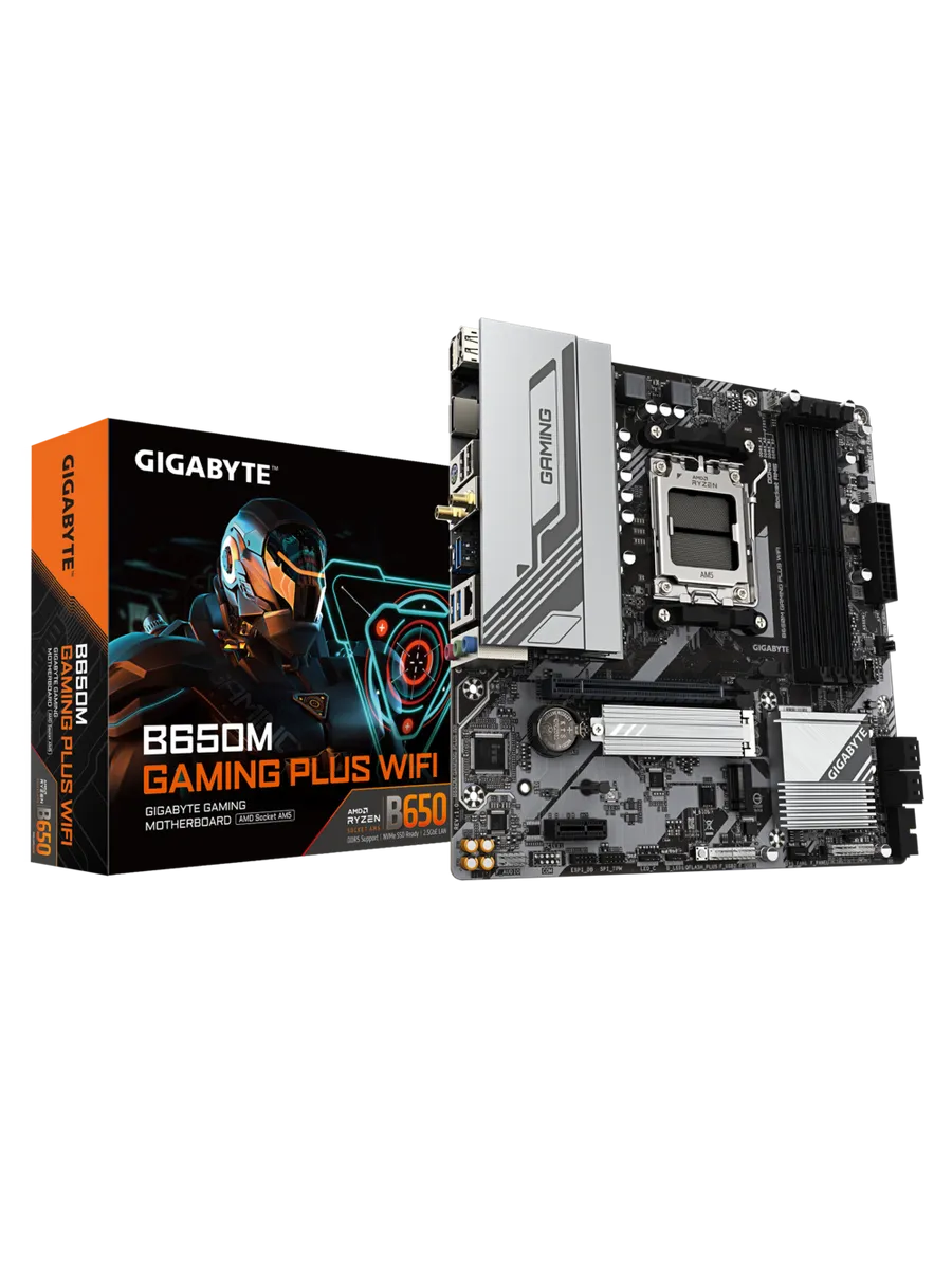 Материнская плата B650M GAMING PLUS WIFI AM5 AMD B650 mATX R