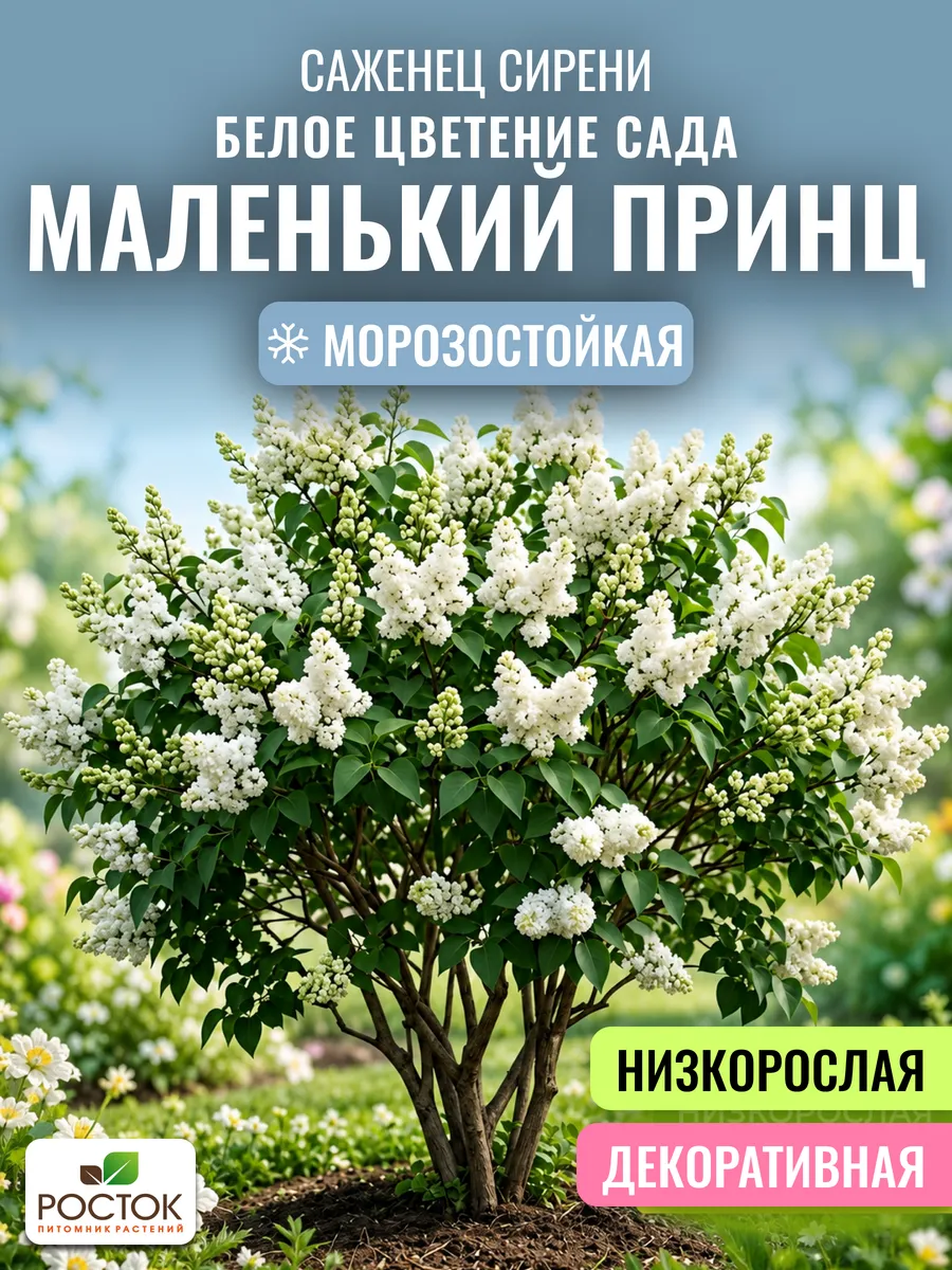 Сирень саженцы морозостойкие Маленький Принц