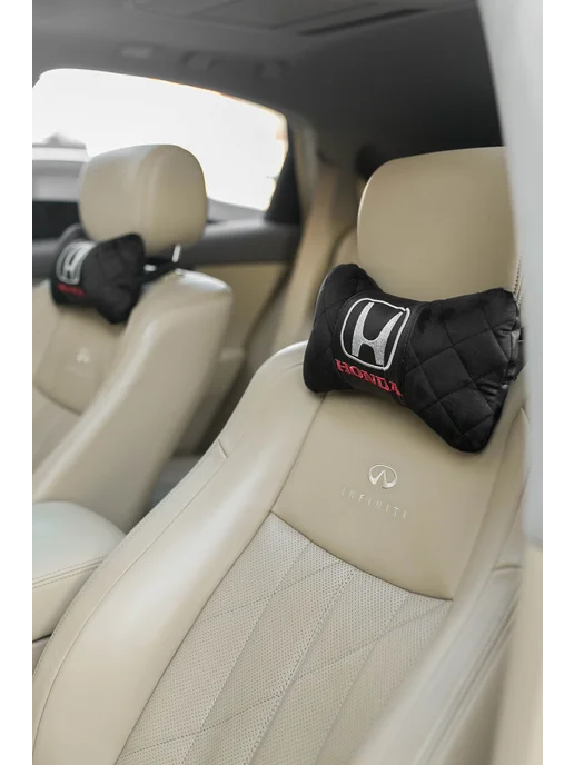 Honda Автоподушки под шею на подголовник - 2 шт, 2 шт