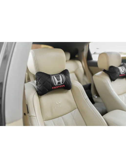 Honda Автоподушки под шею на подголовник - 2 шт, 2 шт, фото 4