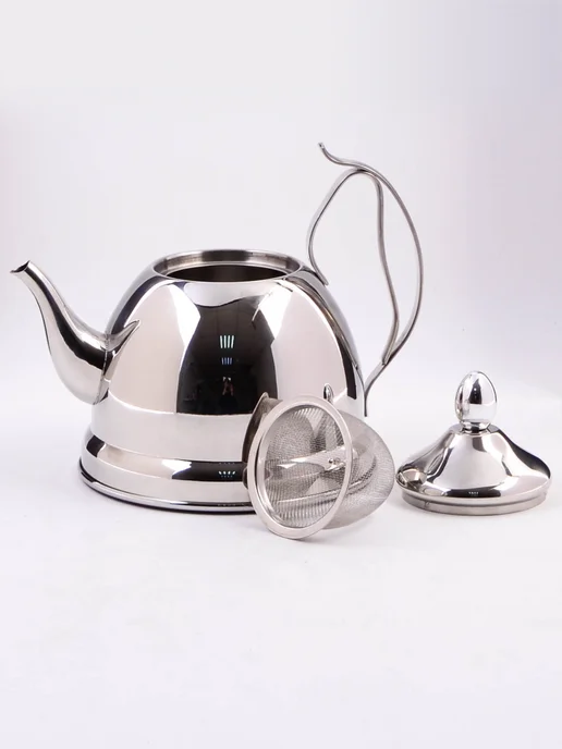 Чайник металлический 1 л - фото 5