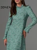 Вельветовое платье макси с кружевом Zone16 482260661 купить за 2 702 ₽ в интернет‑магазине Wildberries