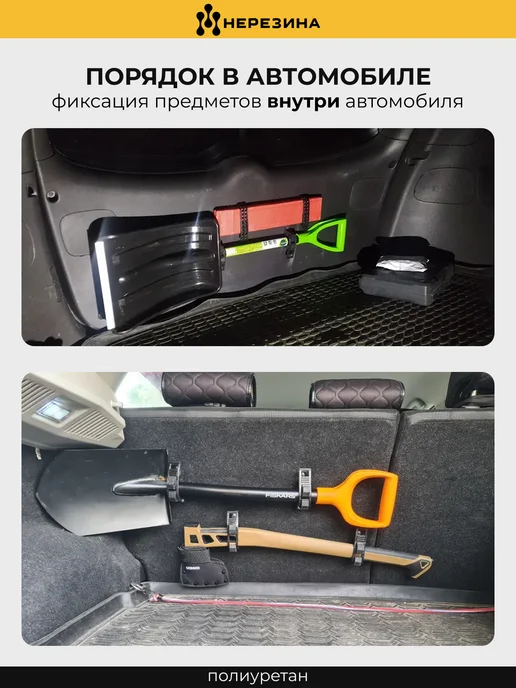 НЕРЕЗИНА Универсальное крепление-держатель 27-40 мм, черный, фото 7