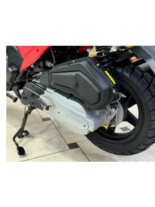 ТЕХНОМОТОРФ Скутер WIZARD RED LED 150 см3 (49,9 см3), красный, фото 4