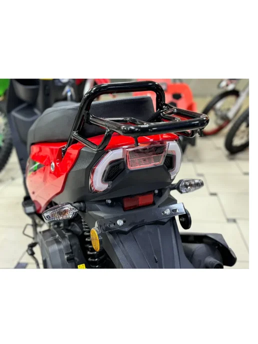 ТЕХНОМОТОРФ Скутер WIZARD RED LED 150 см3 (49,9 см3), красный, фото 7