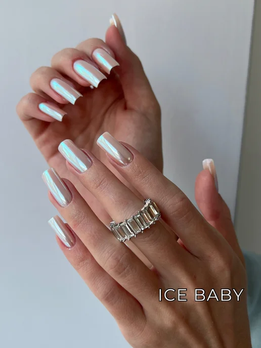 IBDI NAILS Втирка для ногтей набор, серый, фото 7