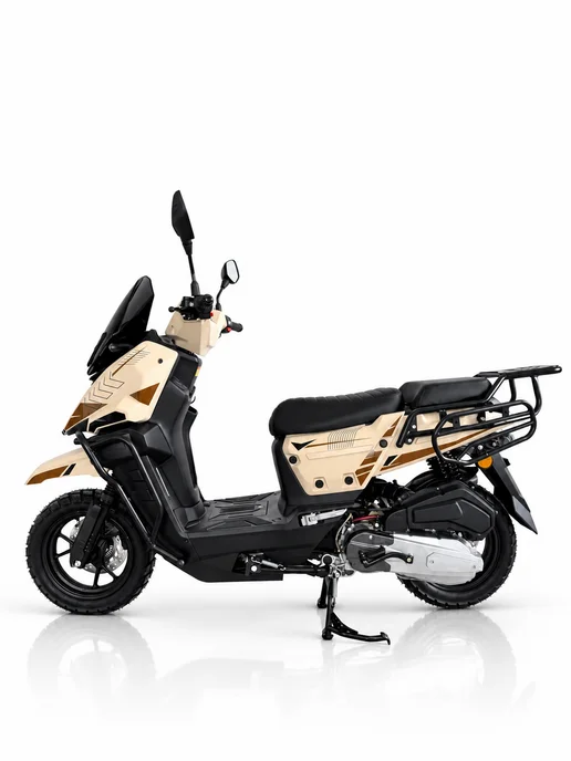ТЕХНОМОТОРФ Скутер ISKRA X Brown 49 (170) см3, бензиновый, коричневый, фото 2