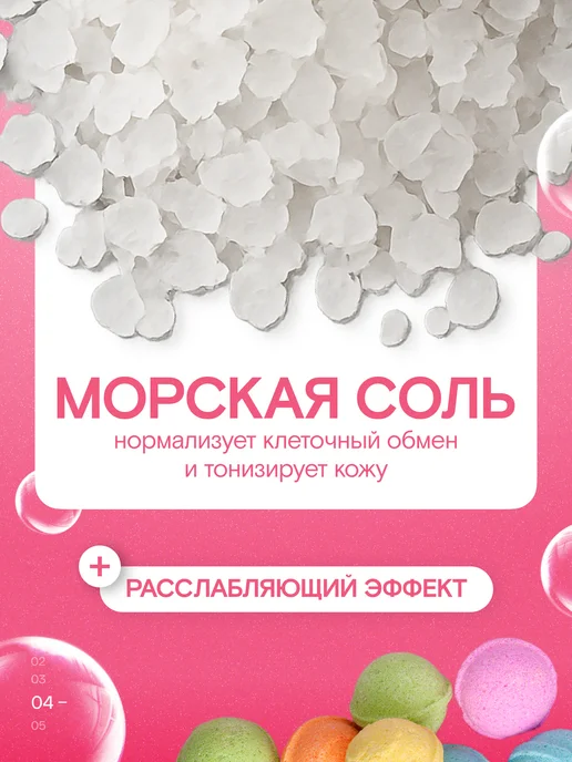 FABRIK Cosmetology Бомбочки для ванны детские подарочный набор 21 шт, 55 шт, фото 4