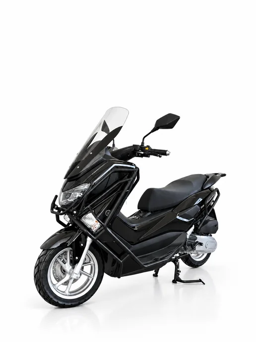 ТЕХНОМОТОРФ Скутер QUANTUM Grey 49 (170) см3, бензиновый, черный, фото 3