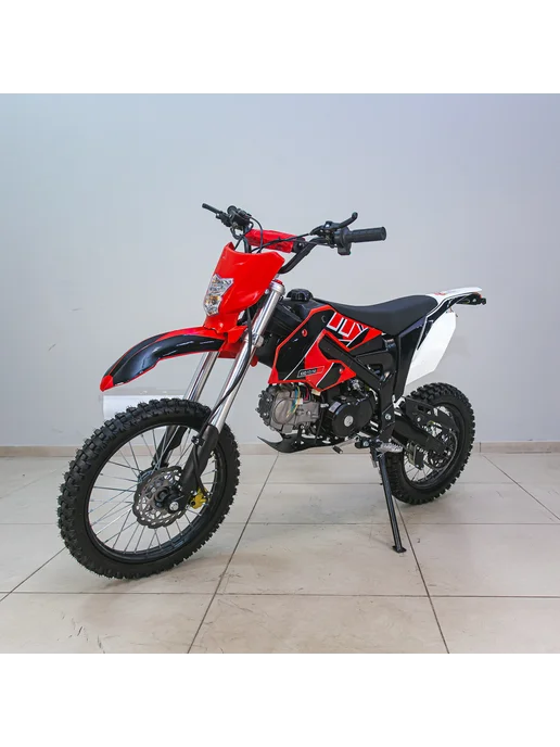 ТЕХНОМОТОРФ Питбайк VMC KXD 17 14 (125 см3) Green, красный, фото 3
