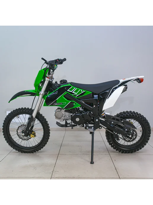 ТЕХНОМОТОРФ Питбайк VMC KXD 17 14 (125 см3) Green, зеленый, фото 2